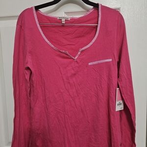 Juicy Couture Fuchsia Long Sleeve Tee